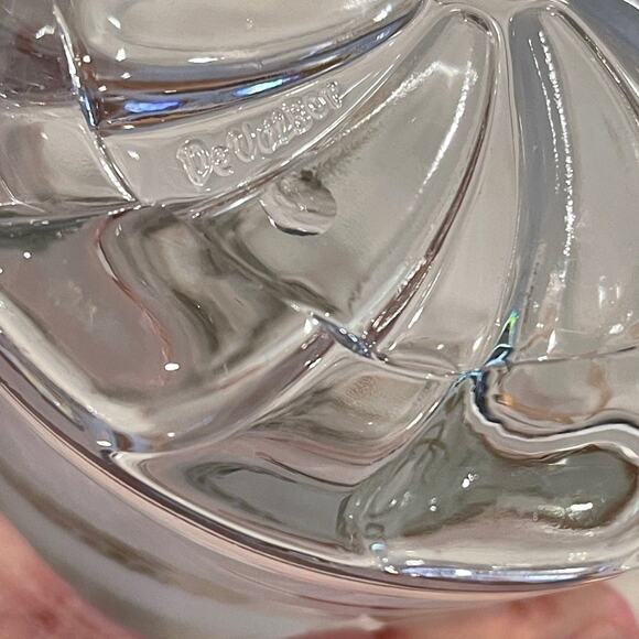 Vintage 60’s DeValbor etched with gold cocktail ice bucket Italy MCM - Picture 9 of 10